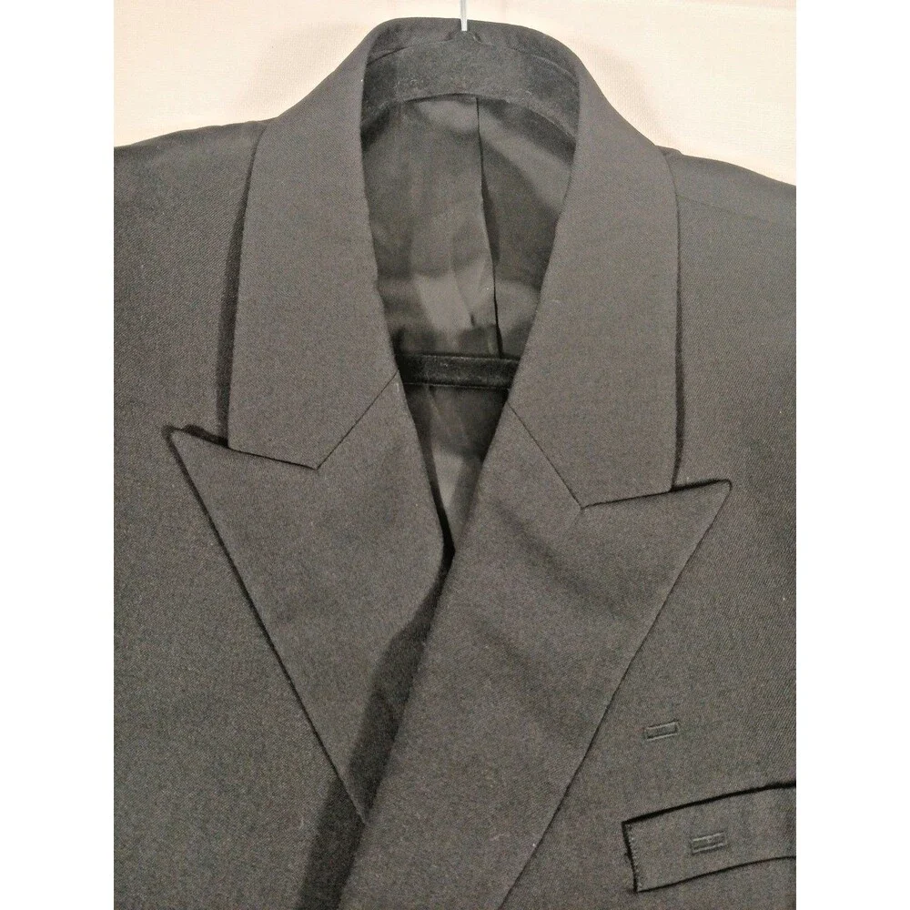 Vintage DELTA AIRLINES Double Breasted Pilot Blazer Made in USA